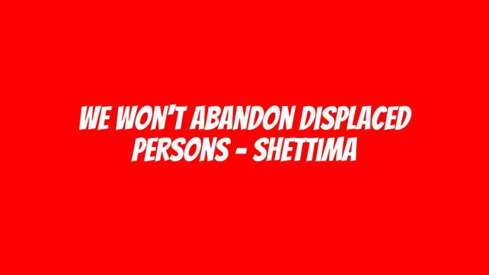 We won't abandon displaced persons - Shettima